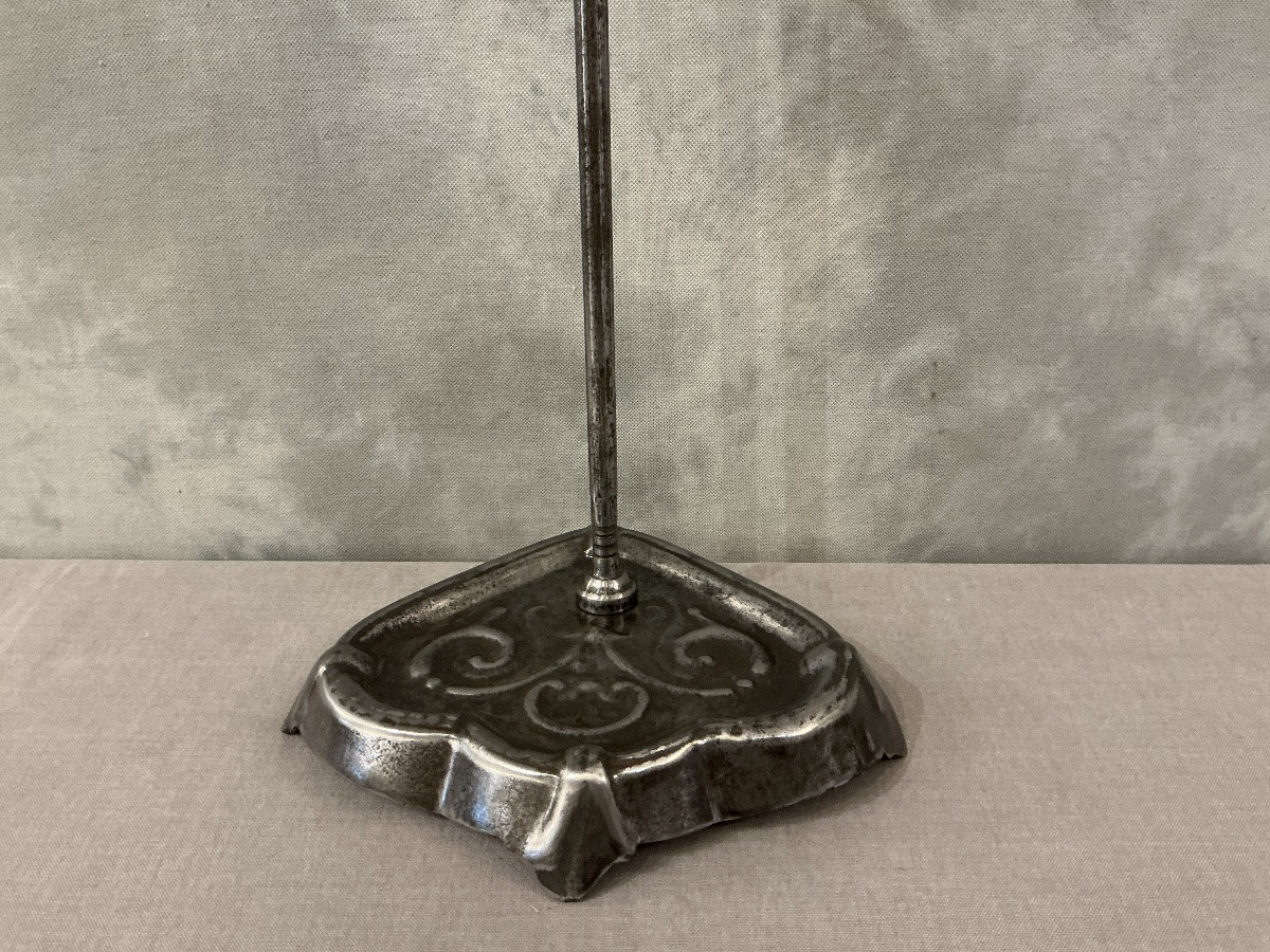 Antique Iron Fireplace Set From The 19th Century -photo-3