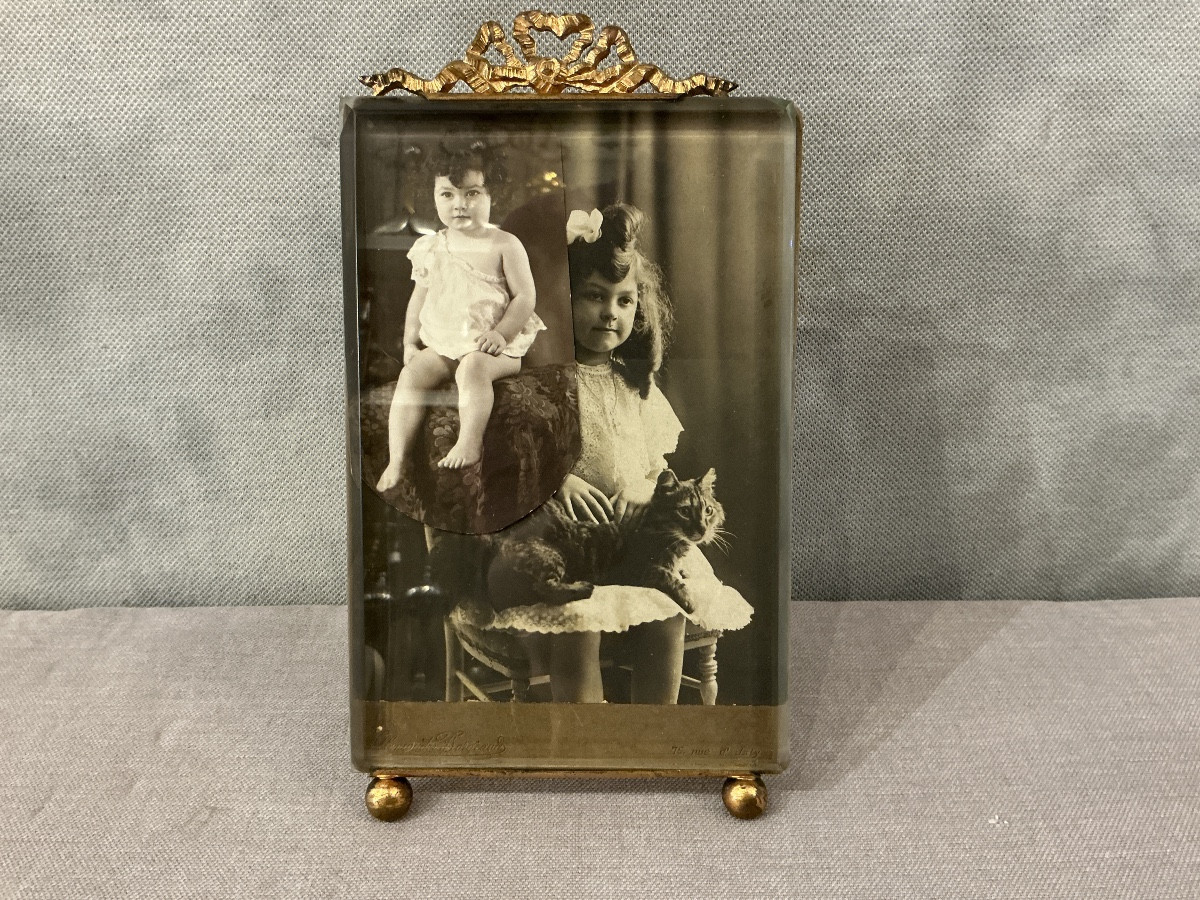 Small Brass Frames From The 19th Century, Napoleon III Era 