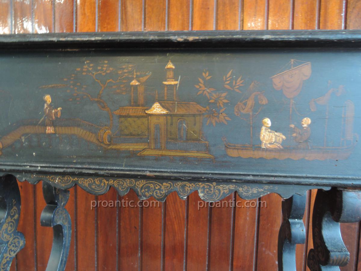 Planter Wood Blackened Napoleon III 19th-photo-3