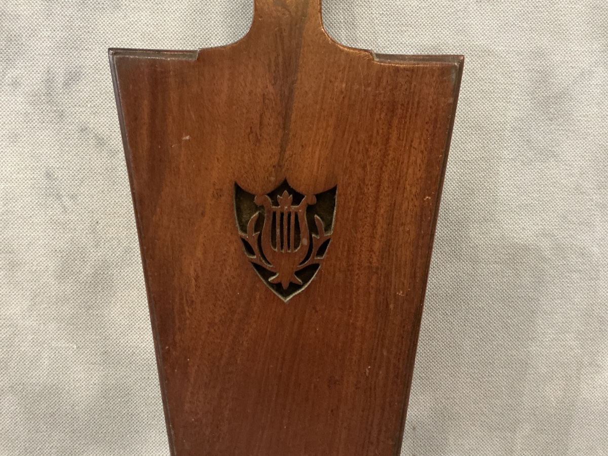 Mahogany Bellows From The Directoire Period, Late 18th To Early 19th Century -photo-2