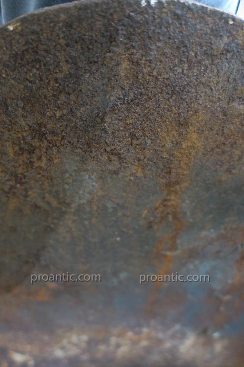 Fireplace Plate Cast Iron Late 19th Time-photo-1