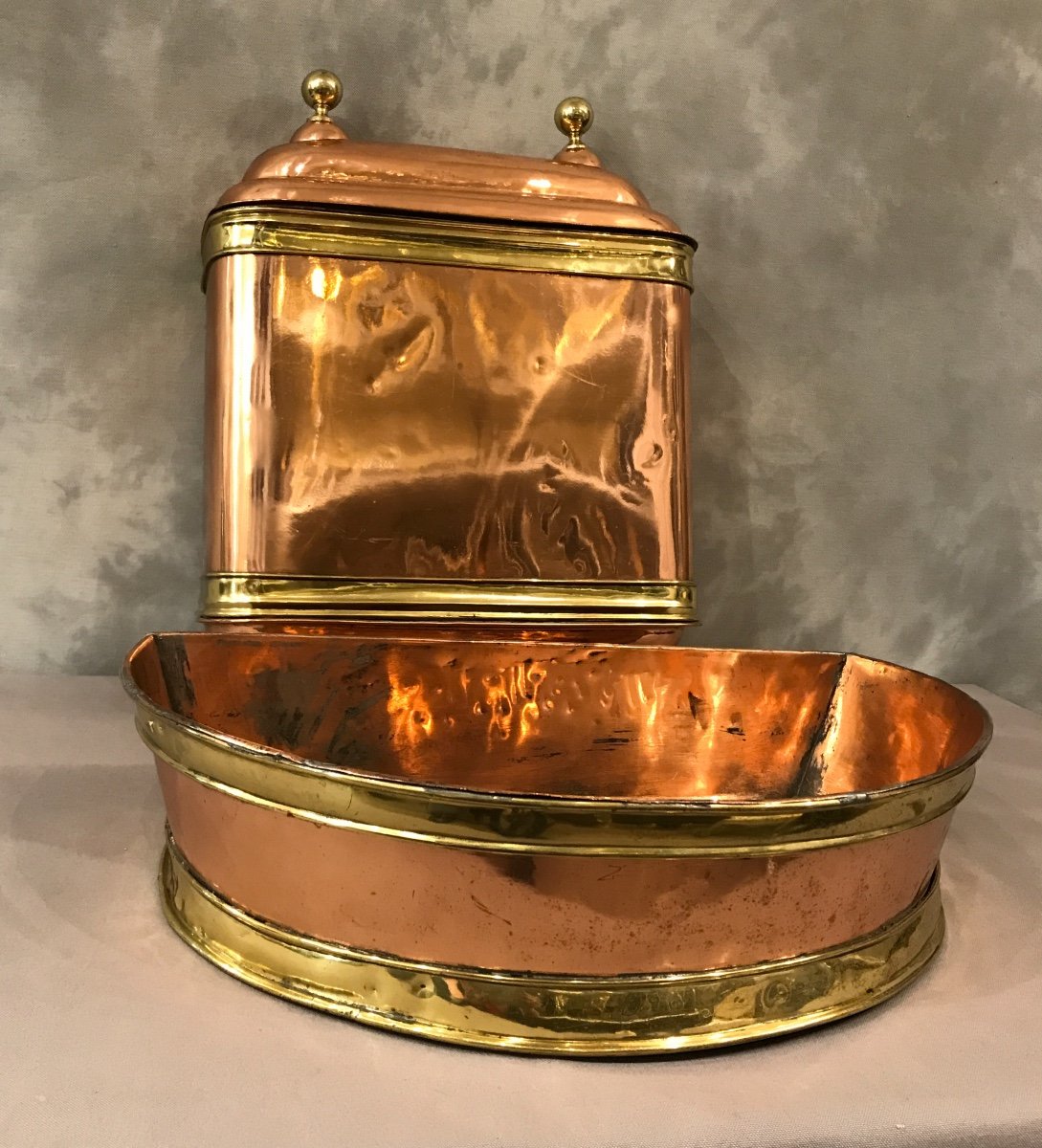 18th Century Copper And Brass Fountain-photo-2