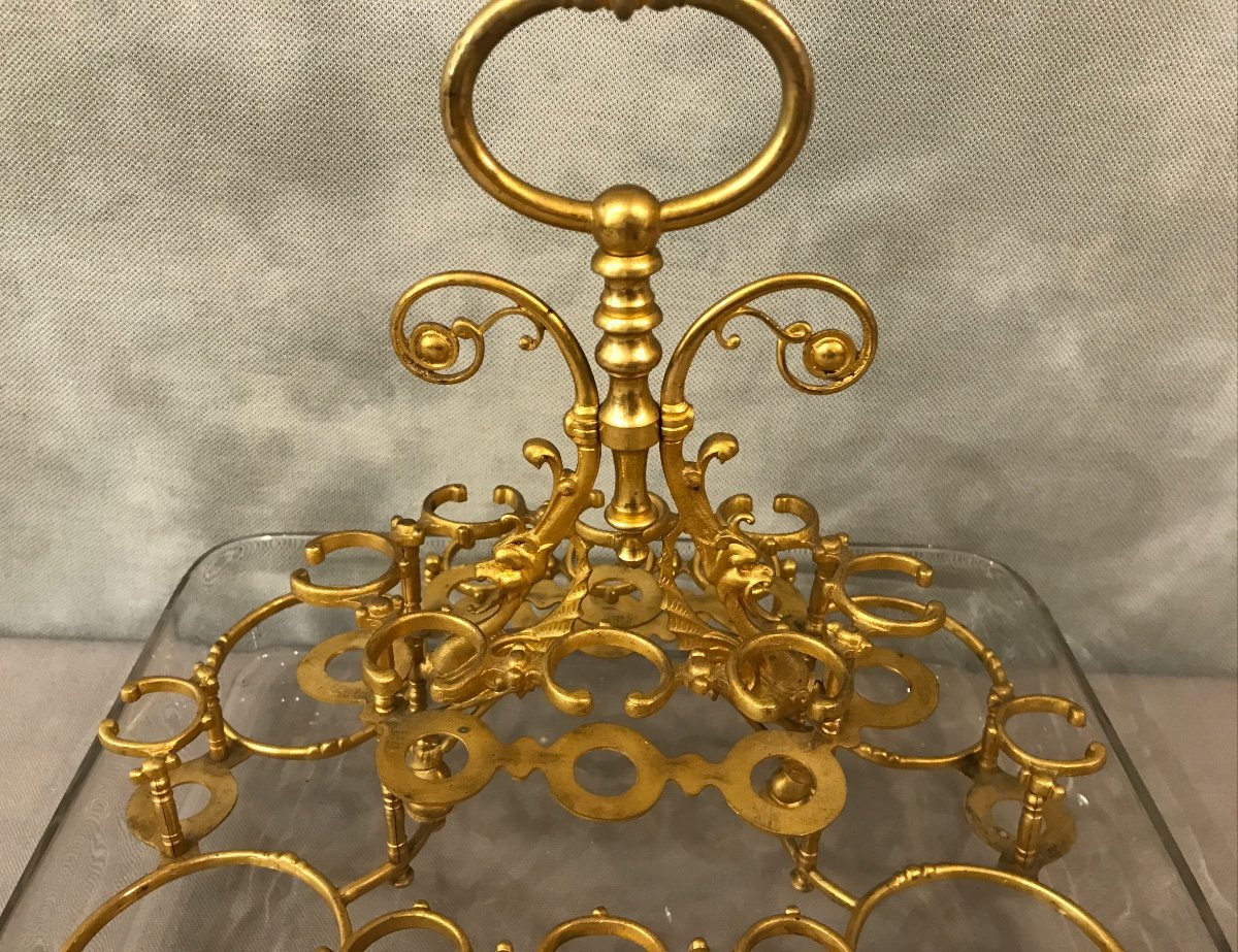 19th Century Interior Liquor Cellar Tray-photo-3