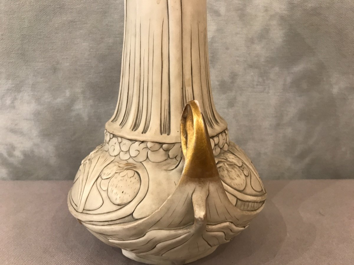 Art Nouveau Royal Dux Bohemia Vase-photo-2