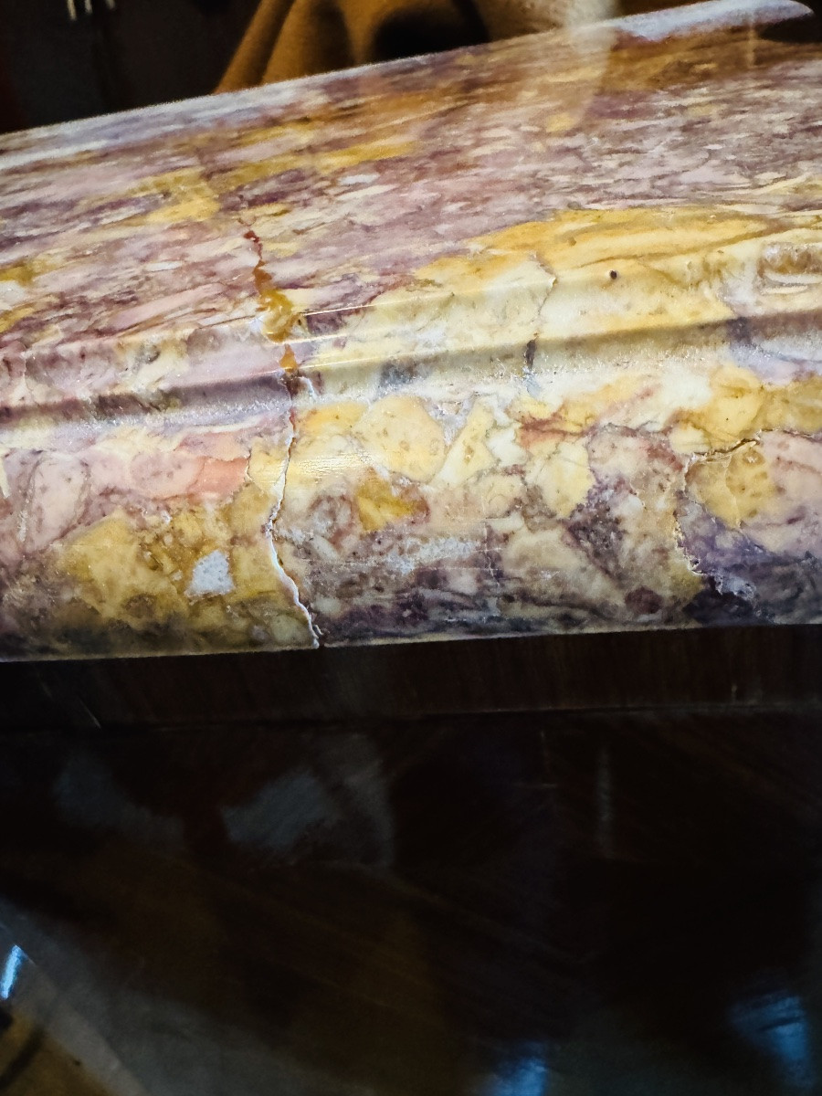 Rosewood Marquetry Buffet With 4 Doors Late 19th-photo-6