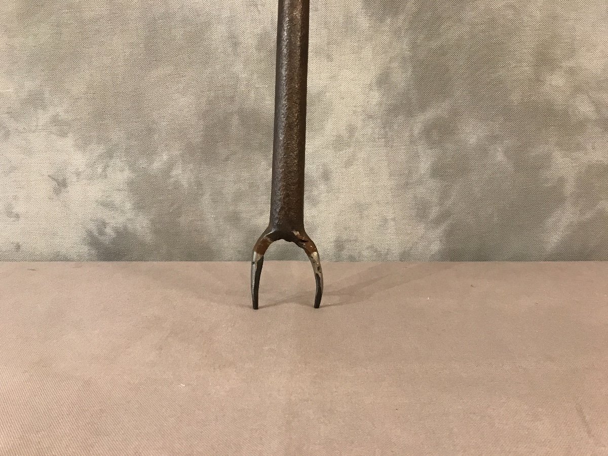 Bouffadou (mouth Bellows) In Wrought Iron From The 18th Century-photo-4