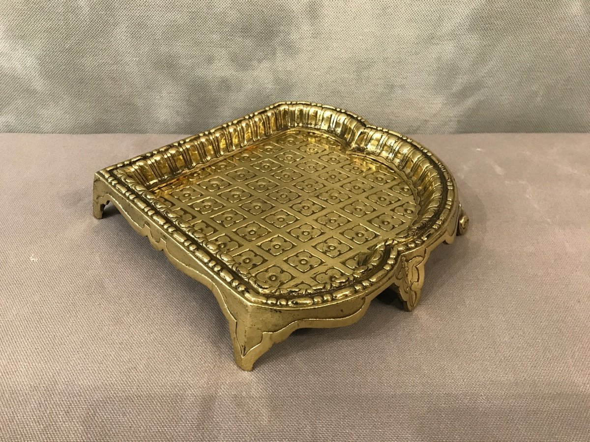 19th Century Bronze Fireplace Corner (ashtray)-photo-2