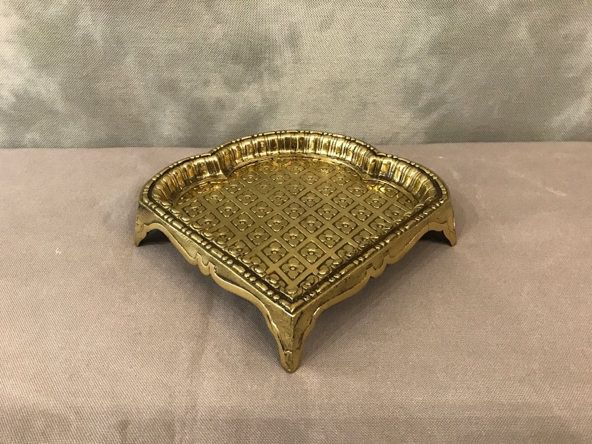 19th Century Bronze Fireplace Corner (ashtray)-photo-3