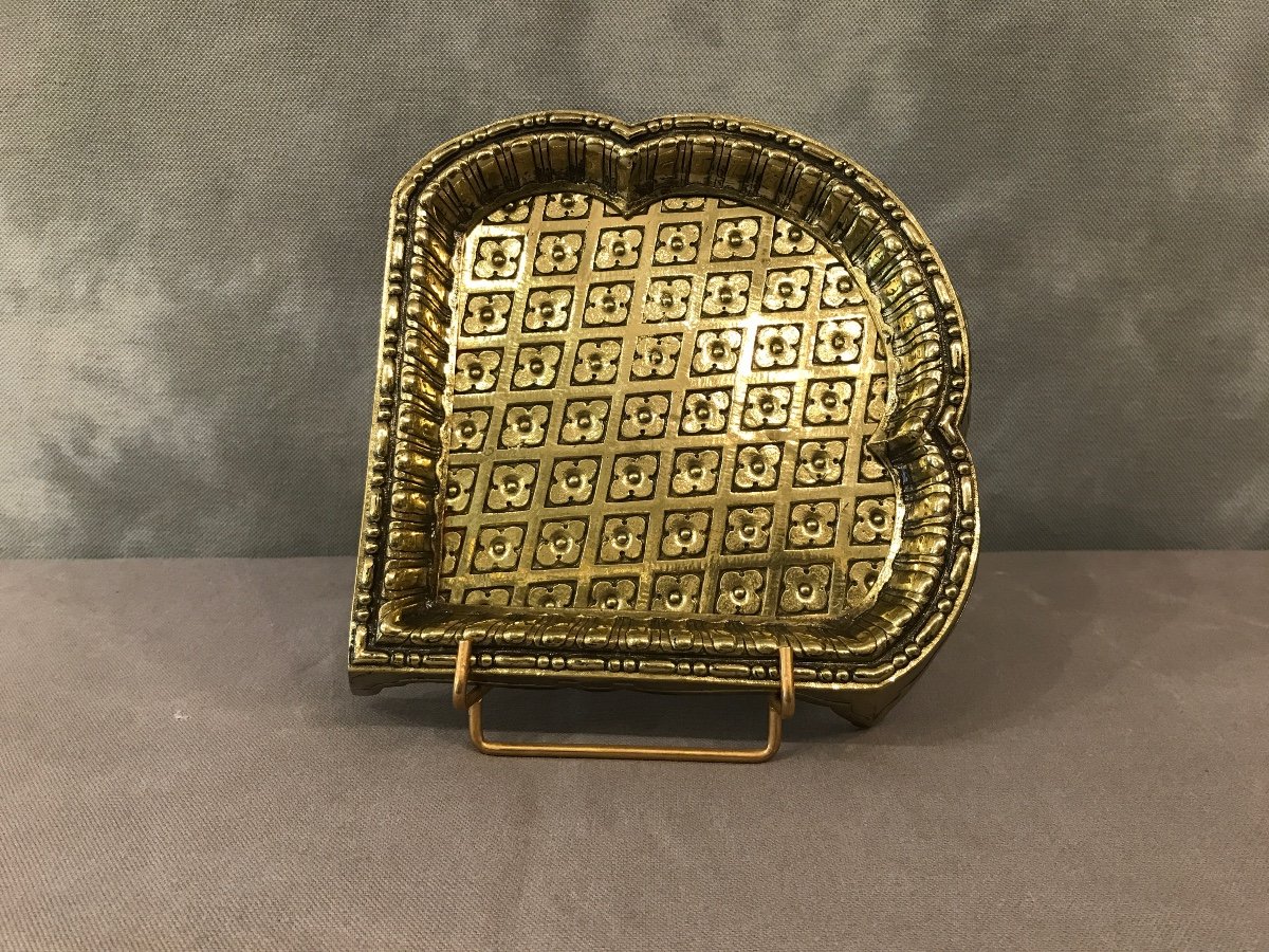 19th Century Bronze Fireplace Corner (ashtray)