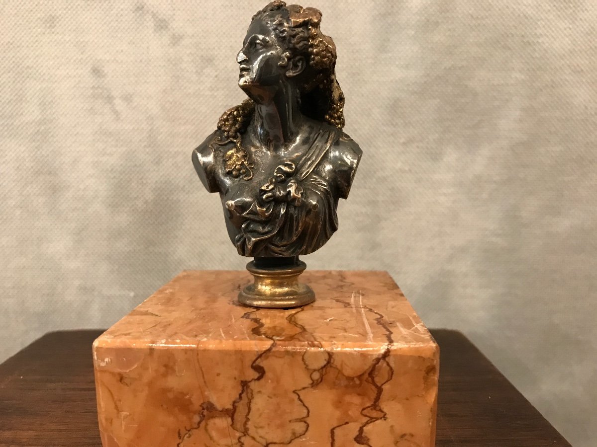 Bronze Barbedienne «  Bacchante « d’époque 19ème -photo-1