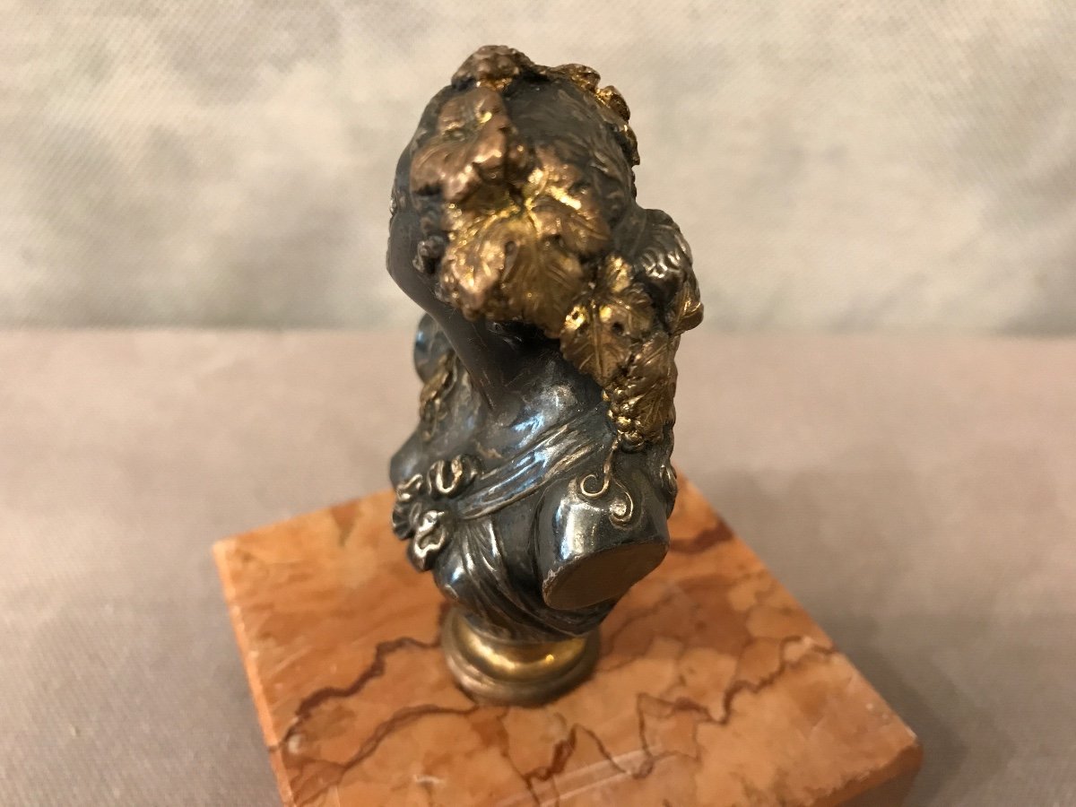 Bronze Barbedienne «  Bacchante « d’époque 19ème -photo-6