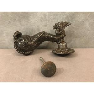 19th Century Cast Iron Door Knocker