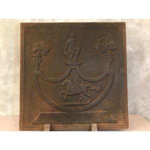 Old Empire Fireplace Plate 19th