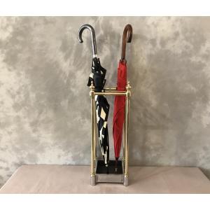 Porte parapluies ancien en laiton d’époque 19 ème 
