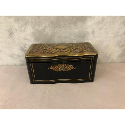 19th Napoleon III Ball Tea Box