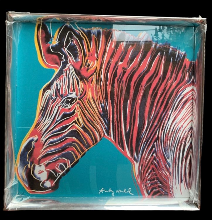 Silkscreen The Zebra Warhol Andy (after) (1928-1987)-photo-2