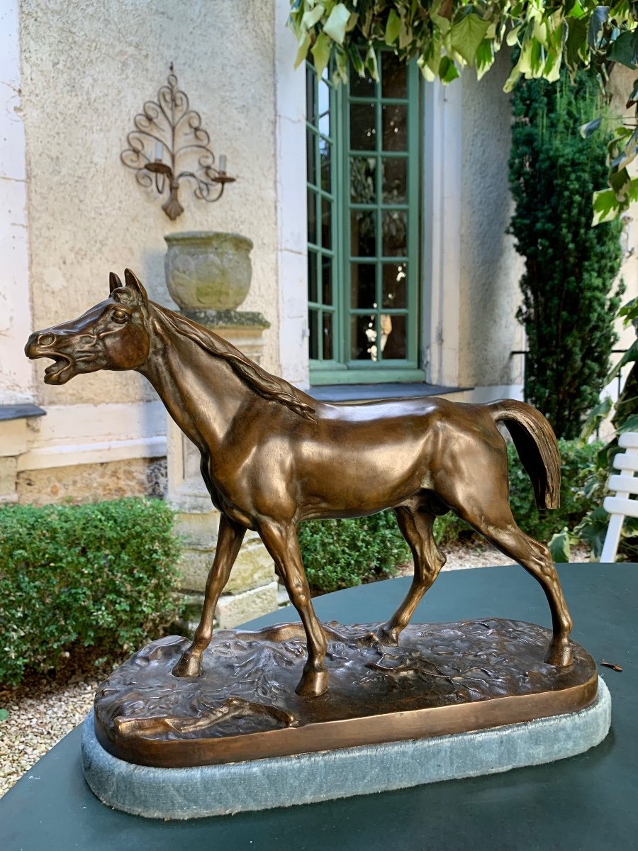 Cheval En Bronze De Pj .mêne-photo-1