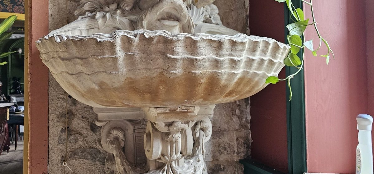 Fontaine En Platre , Decoration D’intérieur -photo-3