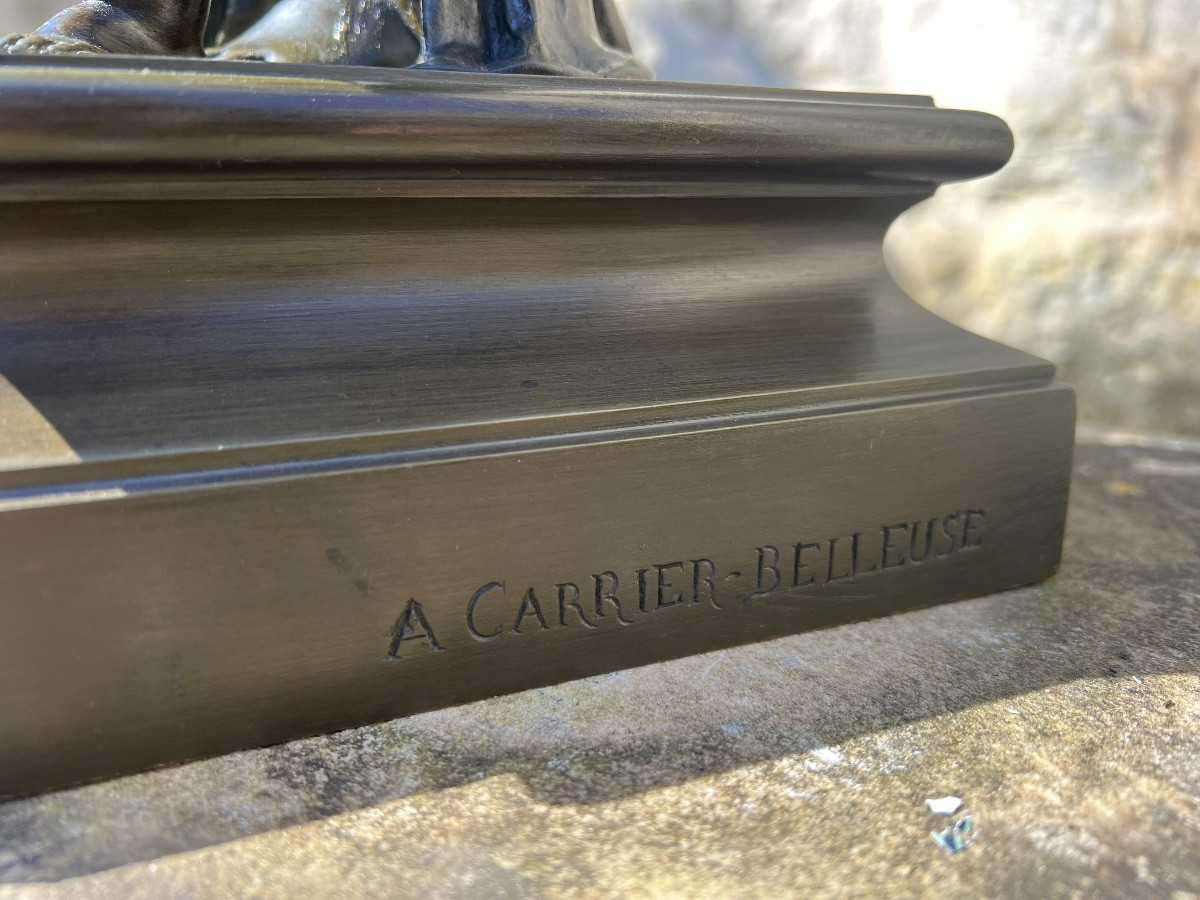 Bronze de Albert Ernest CARRIER-BELLEUSE-photo-3