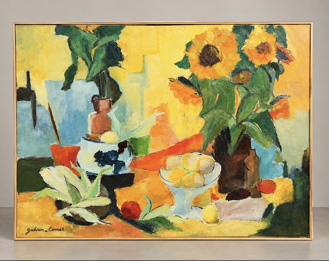 Painting: Still Life With Sunflowers