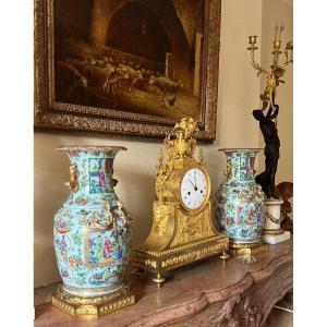 Paire de vase canton 