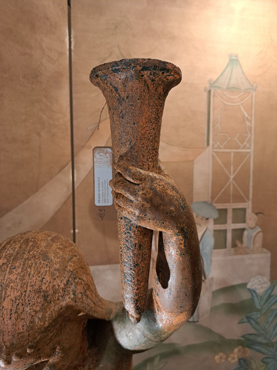 Statue En Fonte 19eme-photo-4