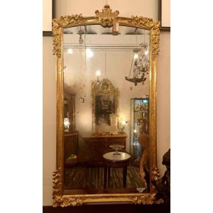 Gilded Wooden Mirror