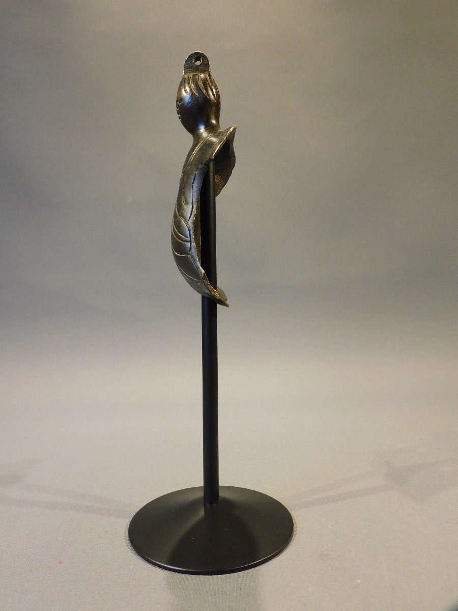 Applique In Bronze 16th - 17th Century Haute Epoque-photo-4