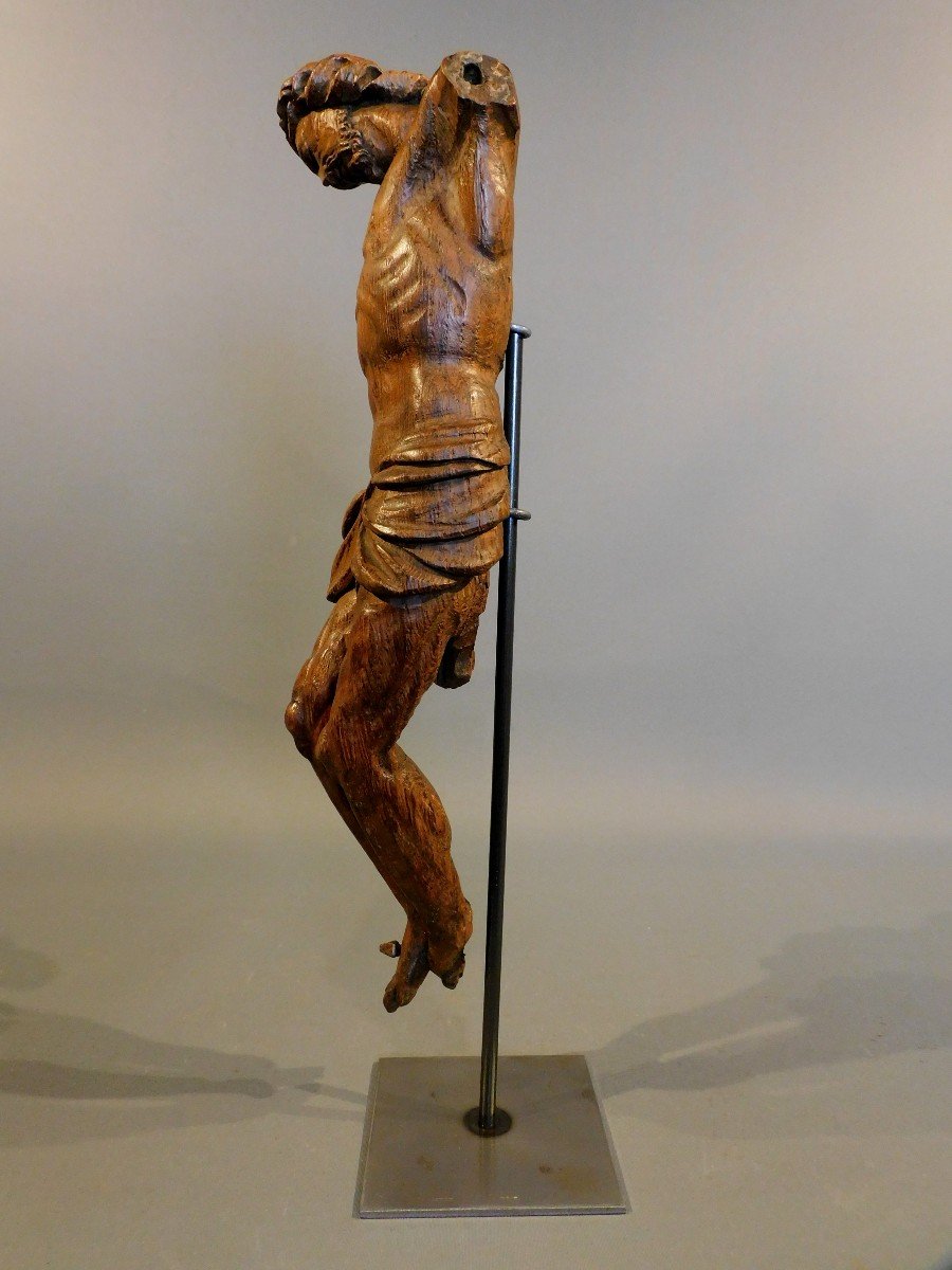 Christ En Bois - 18eme Siécle  -photo-3