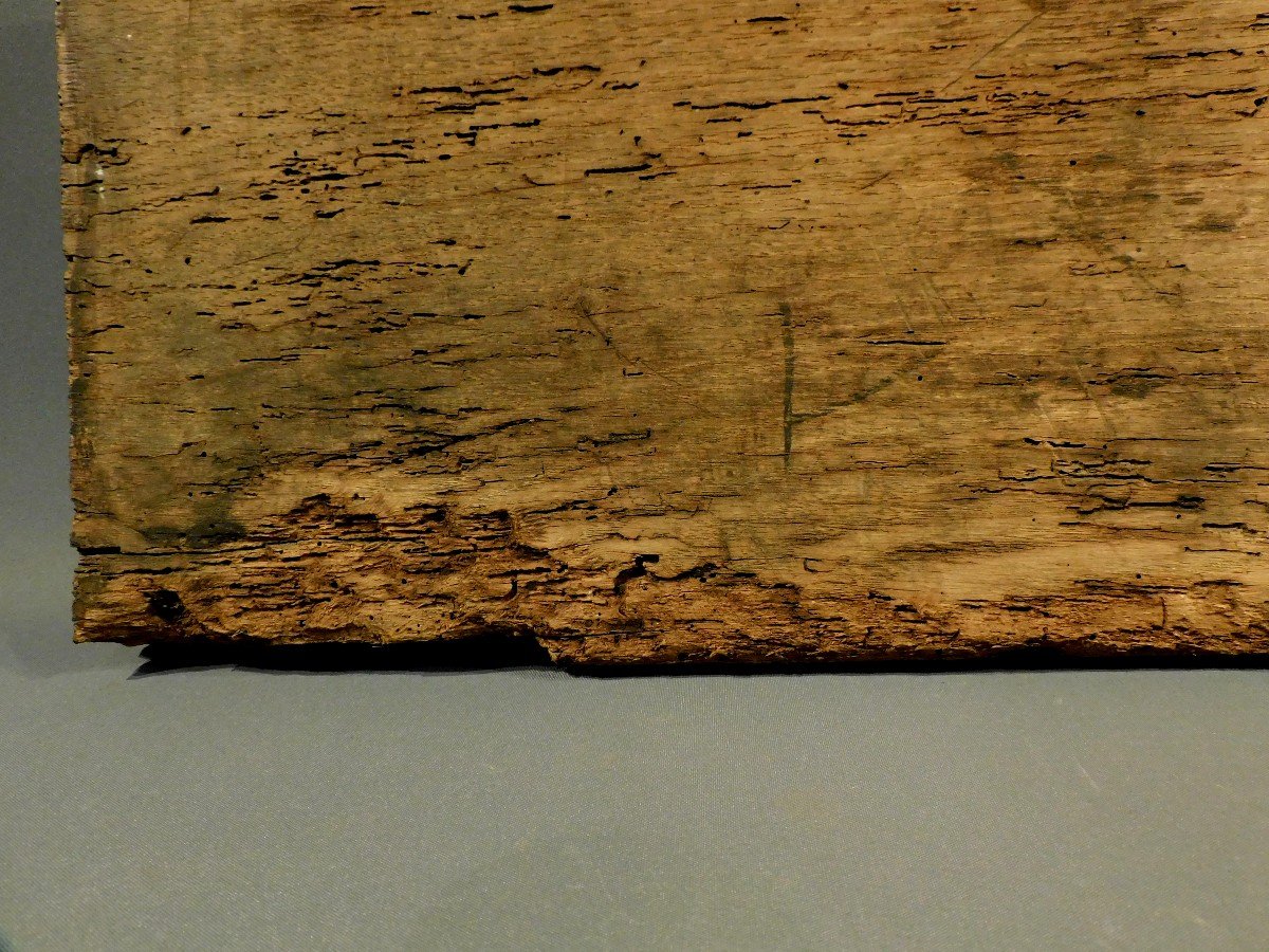 17th Century Wooden Panel  Haute Epoque-photo-7