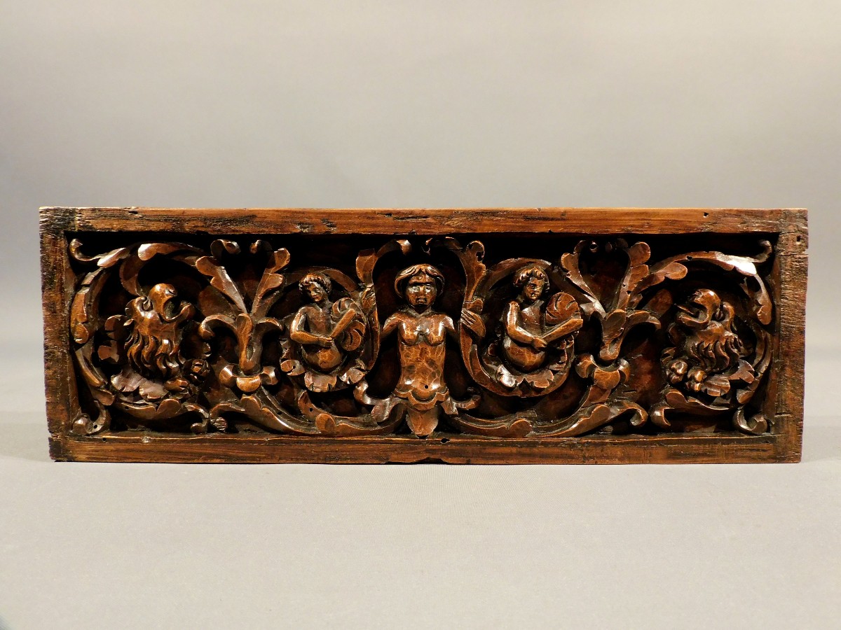 17th Century Wooden Panel 