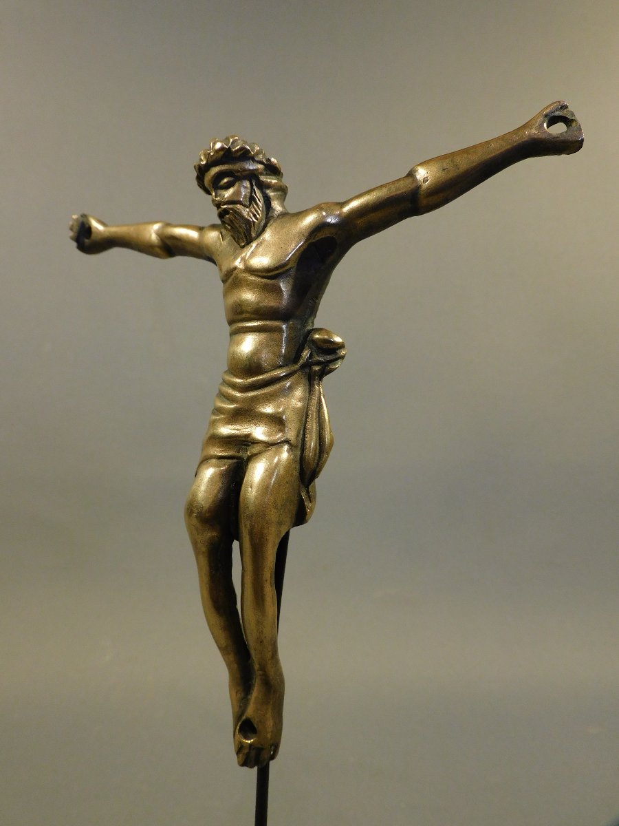 Corpus Christi Bronze 16th Century Haute Epoque-photo-2