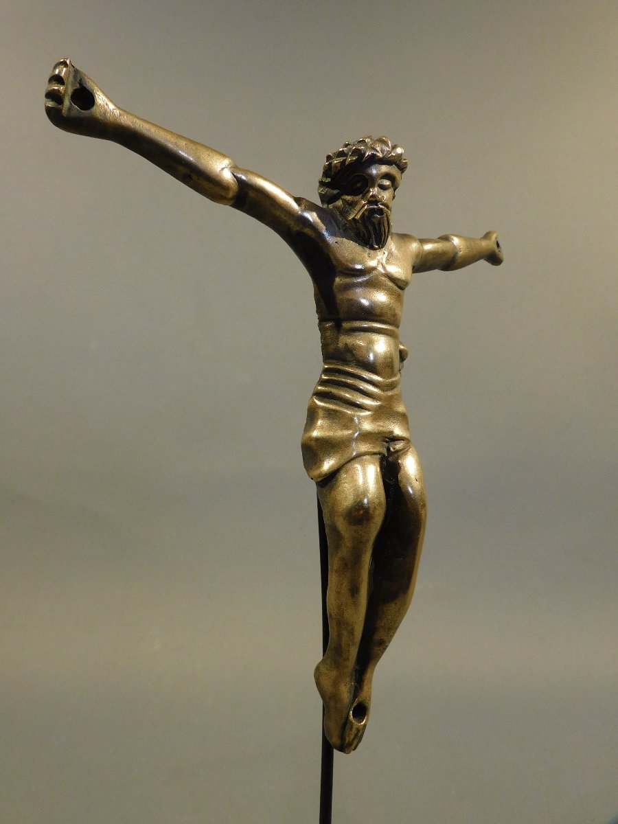 Corpus Christi Bronze 16th Century Haute Epoque-photo-3