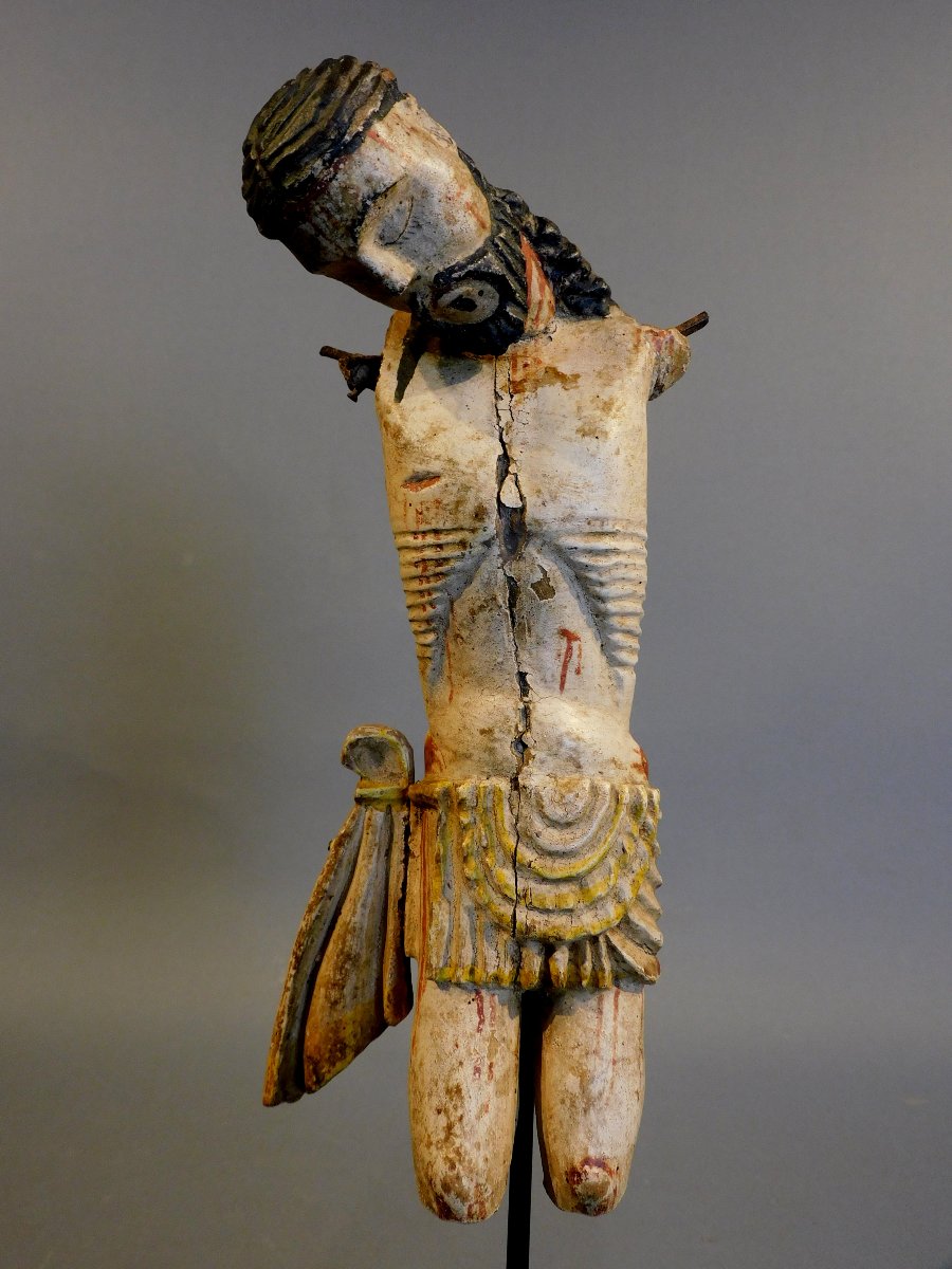 Wooden Christ 18th Century Corpus Christi 18th Century-photo-3