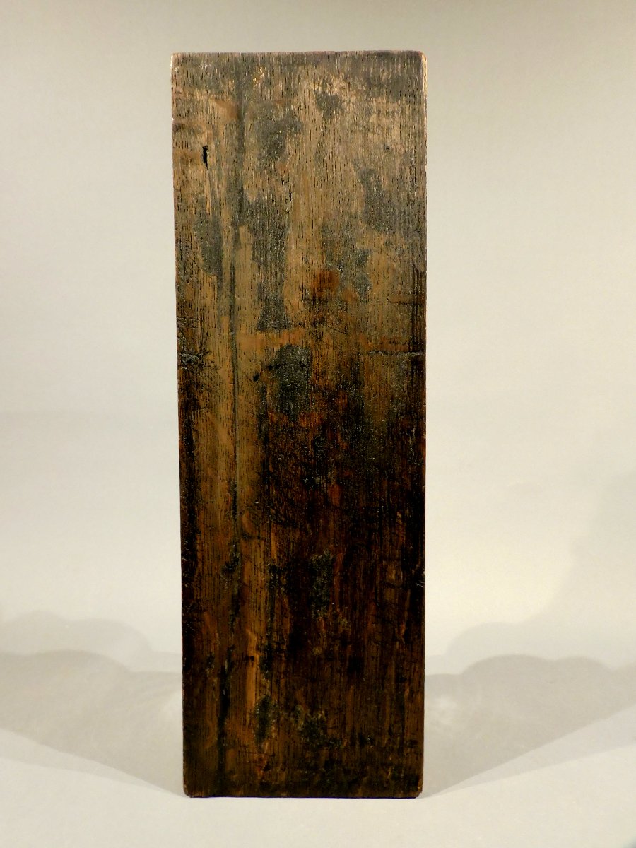 Carved Wooden Panel Christ 17th Century Haute Epoque-photo-4