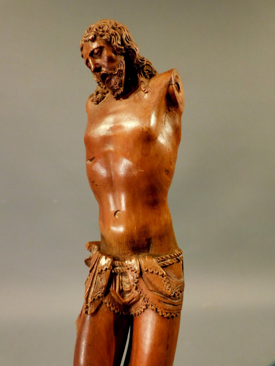 17th-century Carved Wooden Corpus Christi-photo-6