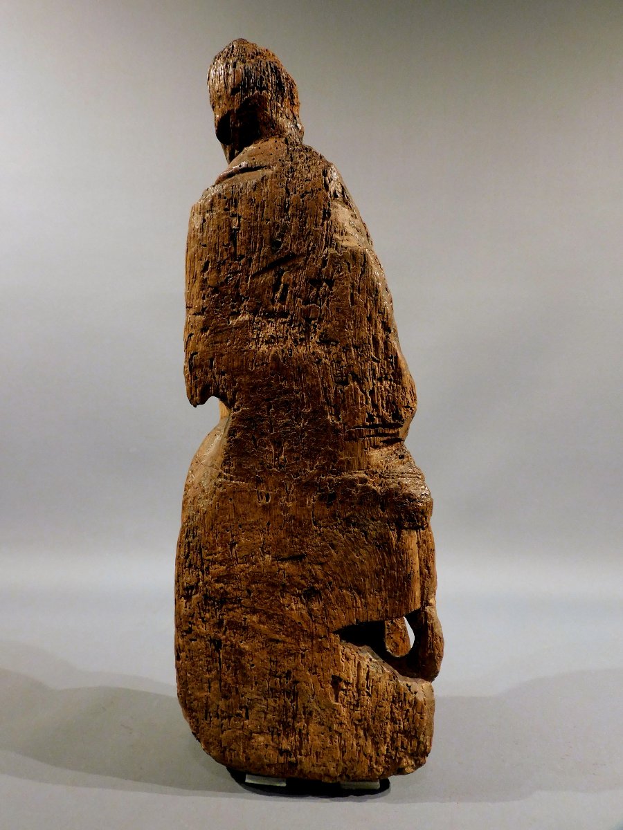 Pâmoison de la Vierge retable XVIe siécle Haute Epoque-photo-2