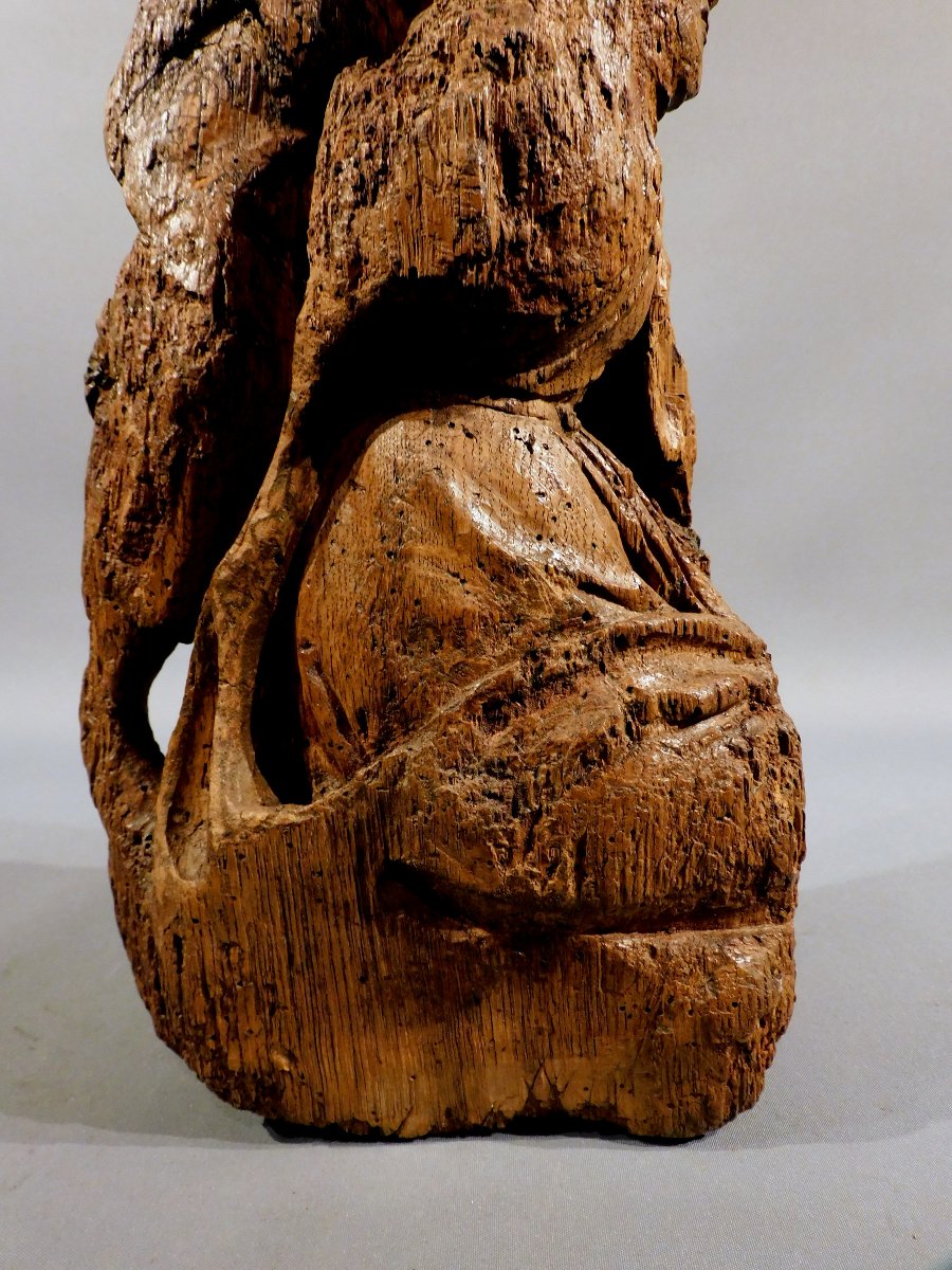 Pâmoison de la Vierge retable XVIe siécle Haute Epoque-photo-8