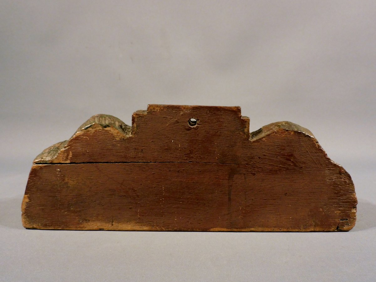 Oak Base Adorned With A Skull From A Crucifix, Late 16th/early 17th Century, Haute Epoque-photo-4