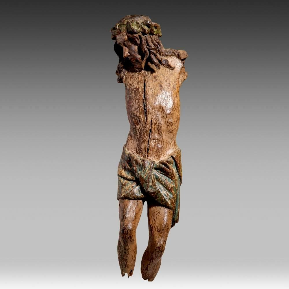 16th-century Wooden Christ Figure  Haute Epoque-photo-2