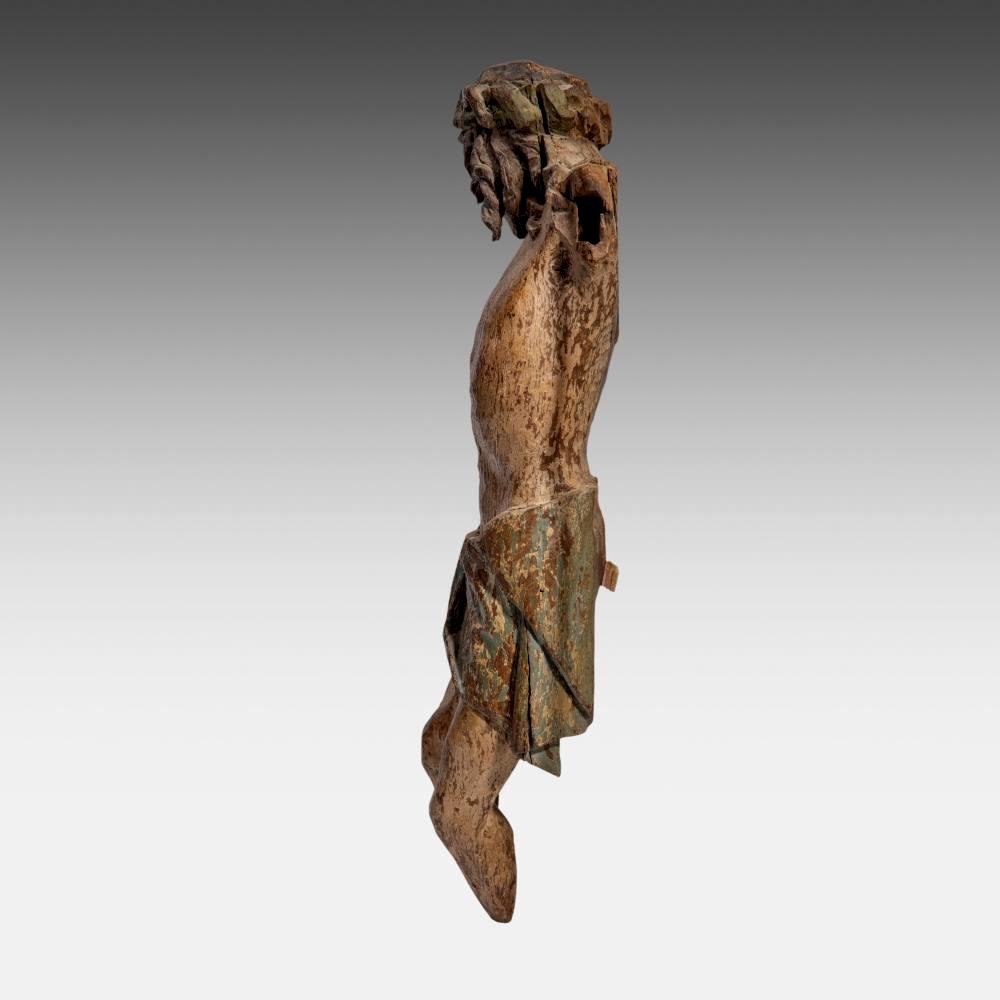 16th-century Wooden Christ Figure  Haute Epoque-photo-4