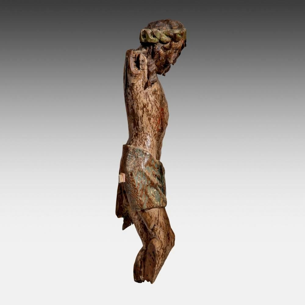 16th-century Wooden Christ Figure  Haute Epoque-photo-2