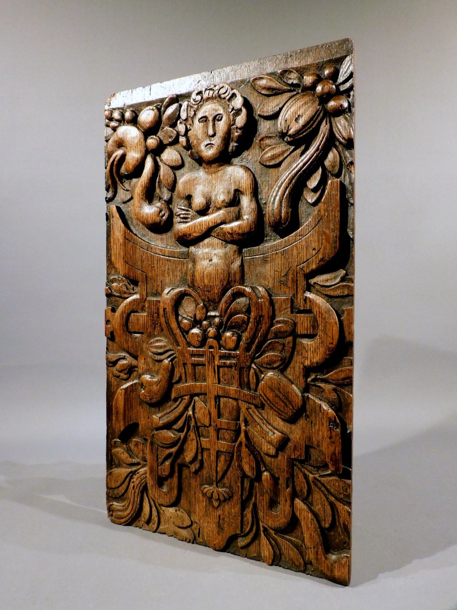 Carved Wooden Panels 17th Century Haute Epoque-photo-4