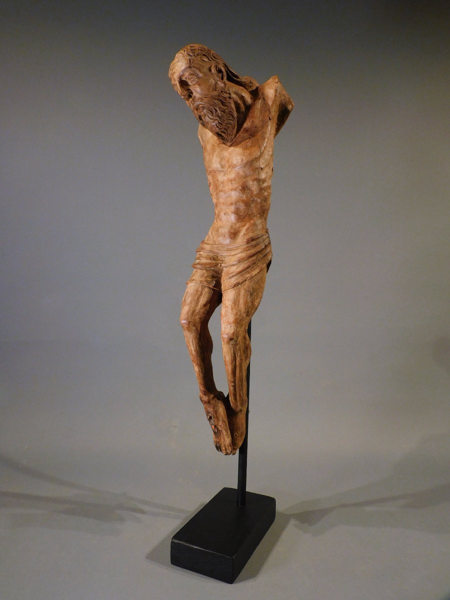 16th-century Wooden Christ  Haute Epoque  Corpus Christi, 16th Century-photo-1