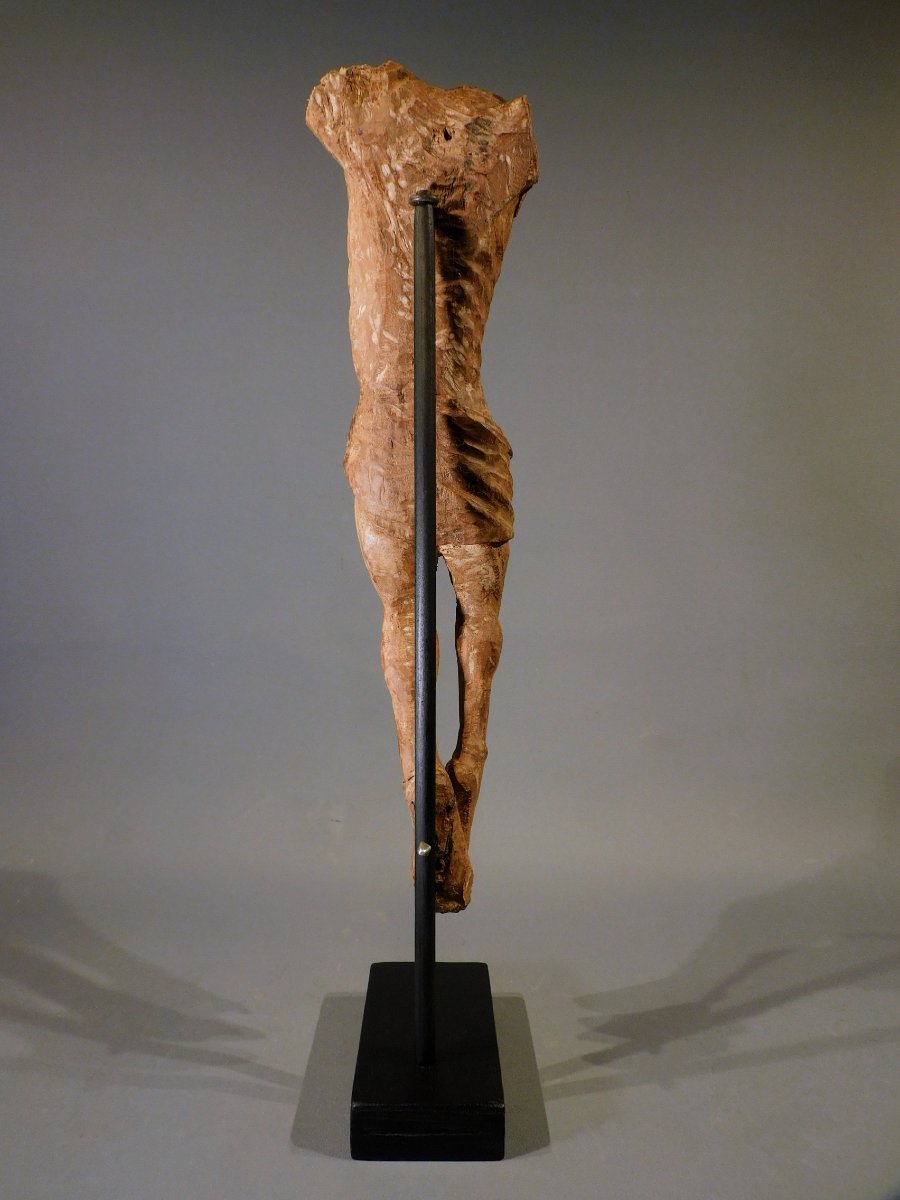 16th-century Wooden Christ  Haute Epoque  Corpus Christi, 16th Century-photo-3
