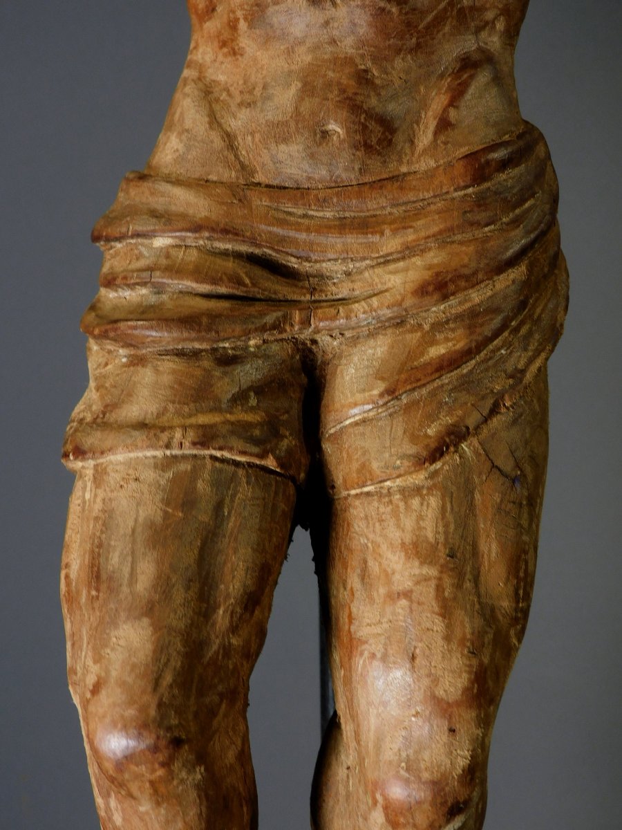 16th-century Wooden Christ  Haute Epoque  Corpus Christi, 16th Century-photo-8