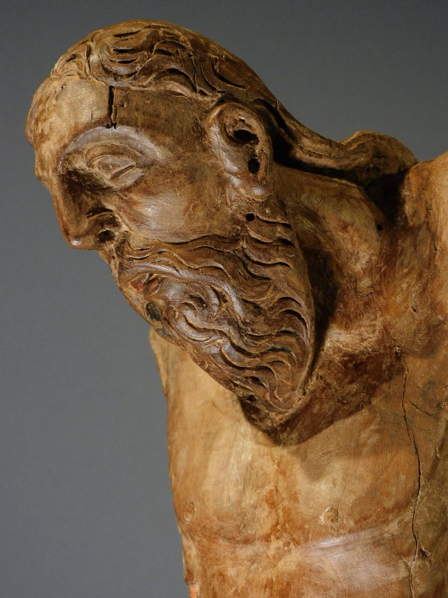 16th-century Wooden Christ  Haute Epoque  Corpus Christi, 16th Century