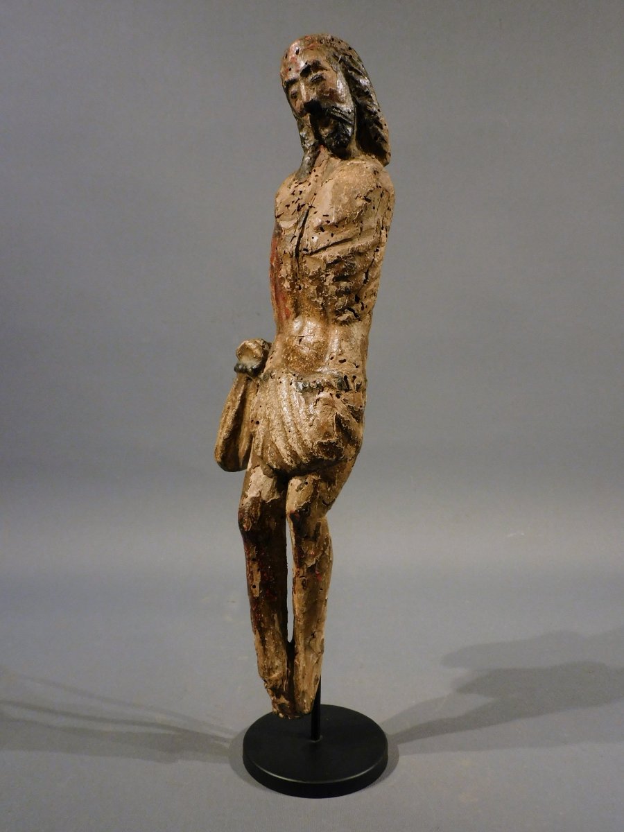 18th-century Wooden Christ  Corpus Christi, 18th Century -photo-3
