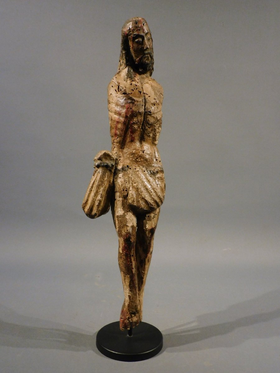 18th-century Wooden Christ  Corpus Christi, 18th Century -photo-4
