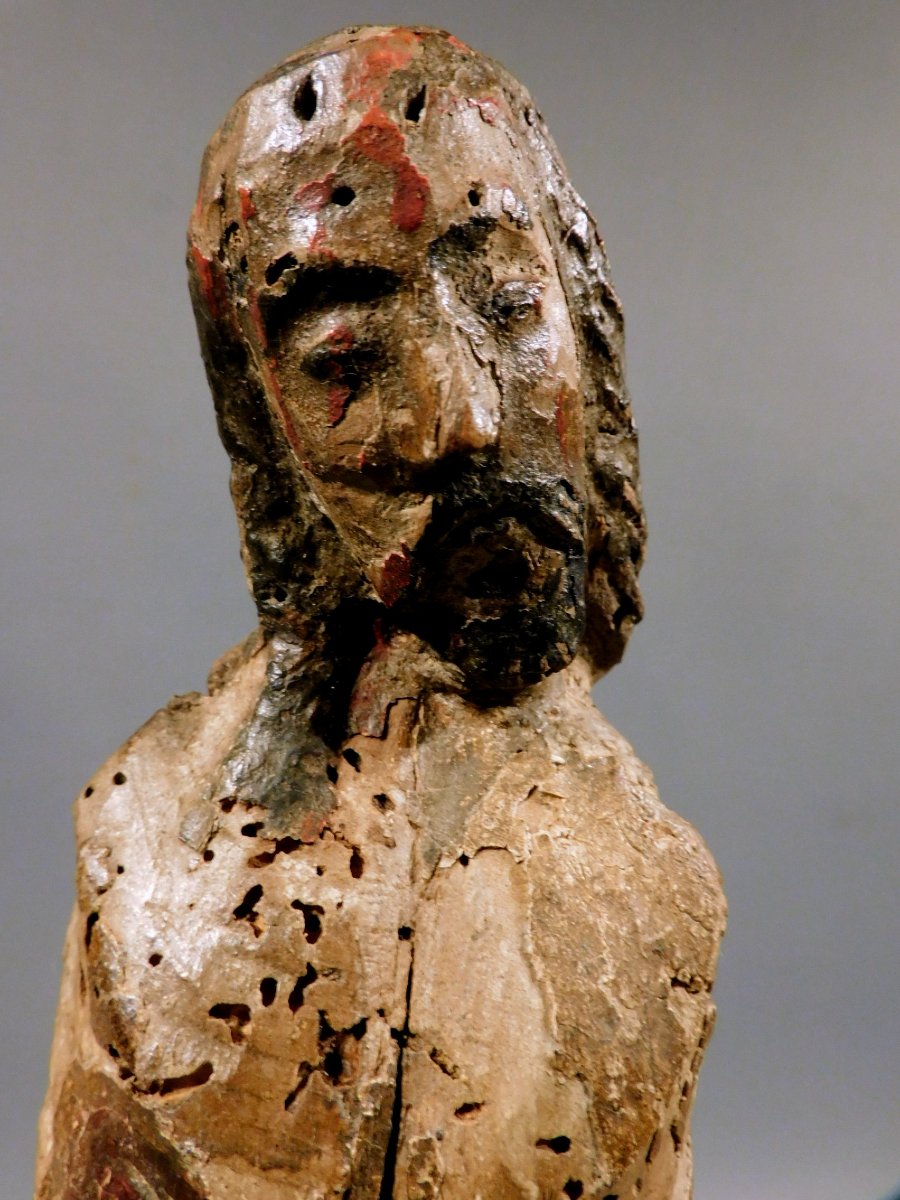 18th-century Wooden Christ  Corpus Christi, 18th Century -photo-6